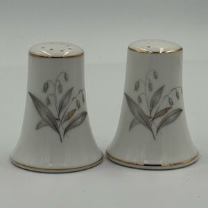 Kaysons Fine China “Golden Rhapsody” Salt & Pepper Set
